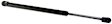 Driver and Passenger Side Hood Lift Support, Sedan, 10.55 in. Compressed Length