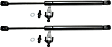 Driver and Passenger Side Hood Lift Support, Sedan, Except Japan Built Vehicle