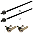 SET-T193114801 Front, Driver and Passenger Side, Inner and Outer Tie Rod End