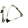 SET-T1960819960-B Power Window Regulator, Without Motor
