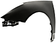 Front, Driver and Passenger Side Fenders, Without turn signal light hole