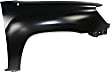 Front, Driver and Passenger Side Fenders, with Antenna Hole On Passenger Side, RWD, For Models without Wheel Opening Flares