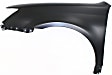 Front, Driver and Passenger Side Fenders, CAPA CERTIFIED