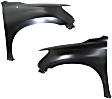 2007 Toyota Tundra - Front, Driver and Passenger Side Fender, CAPA Certified