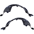 Front, Driver and Passenger Side, Fender Liner