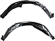 Front, Driver and Passenger Side, Fender Liner