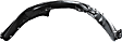 Front, Driver and Passenger Side, Fender Liner