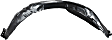 Front, Driver and Passenger Side, Fender Liner