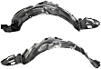 2003-2008 Toyota Corolla - Front, Driver and Passenger Side, Fender Liner