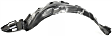 2003-2008 Toyota Corolla - Front, Driver and Passenger Side, Fender Liner