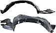 Front, Driver and Passenger Side, Fender Liner