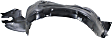 Front, Driver and Passenger Side, Fender Liner