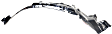 Front, Driver and Passenger Side, Fender Liner