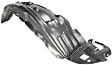 Front, Driver and Passenger Side, Fender Liner