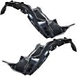Front, Driver and Passenger Side, Fender Liner
