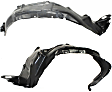 Front, Driver and Passenger Side, Fender Liner