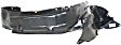 Front, Driver and Passenger Side, Fender Liner
