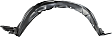 Front, Driver and Passenger Side, Fender Liner
