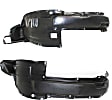 Front, Driver and Passenger Side, Fender Liner