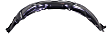 2009 Toyota Camry - Front, Driver and Passenger Side, Fender Liner