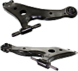 Front, Driver and Passenger Side, Lower Control Arms