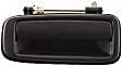 1990 Toyota Corolla - Front and Rear, Driver and Passenger Side Textured Black Exterior Door Handle, Front Driver and Passenger Side - With Key Hole; Rear Driver and Passenger Side - Without Key Hole