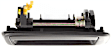 1990 Toyota Corolla - Front and Rear, Driver and Passenger Side Textured Black Exterior Door Handle, Front Driver and Passenger Side - With Key Hole; Rear Driver and Passenger Side - Without Key Hole