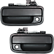 2001 Toyota Tacoma DLX - Front, Driver and Passenger Side Textured Black Exterior Door Handle, With Key Hole