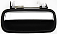 2001-2004 Toyota Tacoma - Front and Rear, Driver and Passenger Side Exterior Door Handles, Chrome Lever with Black Bezel, Front Driver and Passenger Side - With Key Hole; Rear Driver and Passenger Side - Without Key Hole