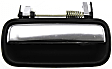 2001-2004 Toyota Tacoma - Front and Rear, Driver and Passenger Side Exterior Door Handles, Chrome Lever with Black Bezel, Front Driver and Passenger Side - With Key Hole; Rear Driver and Passenger Side - Without Key Hole