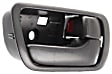 2004 Toyota Camry - Front or Rear, Driver and Passenger Side Textured Black Interior Door Handle, With Door Lock Button, Japan or USA Built Vehicle, Sedan