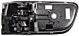 2004 Toyota Camry - Front or Rear, Driver and Passenger Side Textured Black Interior Door Handle, With Door Lock Button, Japan or USA Built Vehicle, Sedan