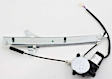 Sedan Front And Rear, Passenger Side Power Window Regulator, With Motor