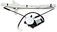 Sedan Front and Rear, Driver and Passenger Side Power Window Regulator, With Motor
