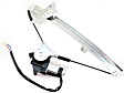 Sedan Front and Rear, Driver and Passenger Side Power Window Regulator, With Motor