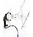 Front and Rear, Passenger Side Window Regulators, Power, With Motor, Japan or USA Built Vehicle