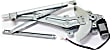 Front and Rear, Driver and Passenger Side Window Regulators, Power, Japan Or USA Built Vehicle