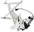 Front, Driver and Passenger Side Window Regulators, Power, Japan Or USA Built Vehicle