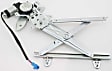 Front and Rear, Driver Side Window Regulators, Power, With Motor, Japan or USA Built Vehicle
