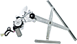 Front, Driver and Passenger Side Power Window Regulator, With Motor