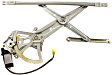 Front, Driver and Passenger Side Window Regulators, Power, USA Built Vehicle