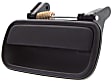 2001-2004 Toyota Tacoma - Front and Rear, Driver and Passenger Side Textured Black Exterior Door Handle, Front Driver and Passenger Side - With Key Hole; Rear Driver and Passenger Side - Without Key Hole, Crew Cab Pickup