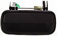 2001-2004 Toyota Tacoma - Front and Rear, Driver and Passenger Side Textured Black Exterior Door Handle, Front Driver and Passenger Side - With Key Hole; Rear Driver and Passenger Side - Without Key Hole, Crew Cab Pickup