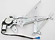 Rear, Driver and Passenger Side Power Window Regulator, With Motor