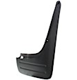 Rear, Driver and Passenger Side Mud Flaps, Black, Plastic