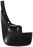 Rear, Driver and Passenger Side Mud Flaps, Black, Plastic