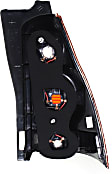 Driver and Passenger Side Halogen Tail Light, Without bulb(s), OE Replacement