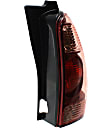 Driver and Passenger Side Halogen Tail Light, Without bulb(s), OE Replacement