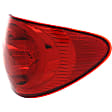 Driver and Passenger Side, Inner and Outer Halogen Tail Light, With bulb(s), OE Replacement