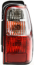 Driver and Passenger Side Halogen Tail Light, With bulb(s), OE Replacement